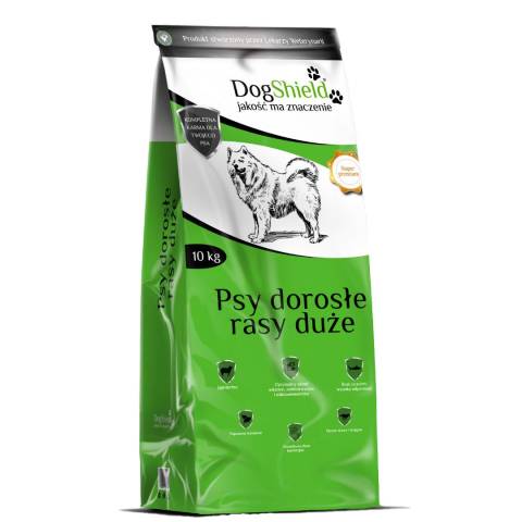 DOGSHIELD Karma dla psów ras dużych z jagnięciną 10kg