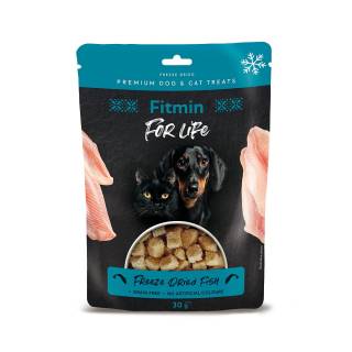 FITMIN dog&cat freeze dried fish 30g