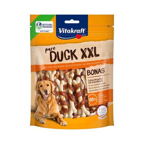 VITAKRAFT DUCK Bonas kości z kaczką XXL przysmak dla psa 250g