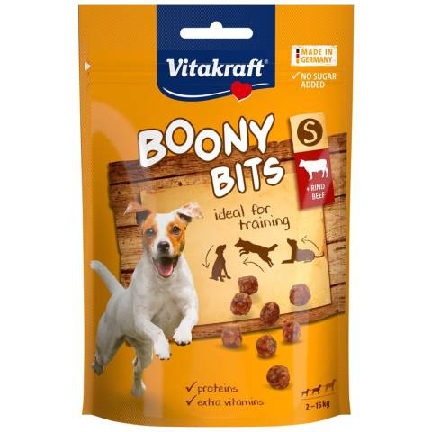 VITAKRAFT BOONY BITS z wołowiną przysmak dla psa 55g