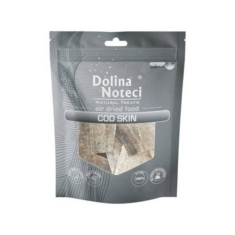 DOLINA NOTECI Natural Treats Skóra dorsza dla psa 40g