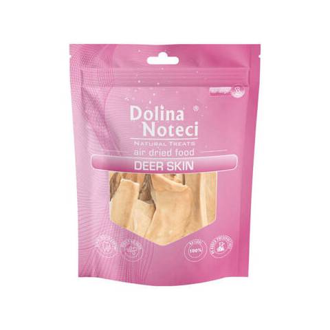 DOLINA NOTECI Natural Treats Skóra jelenia dla psa 150g