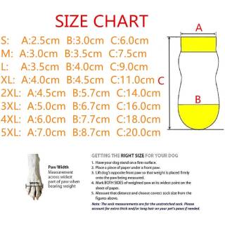 AKOPAWON Antyposlizgowe skarpetki dla psów, 4 sztuki, kolor czarny, rozmiar 2XL,  psa psów 6-10kg